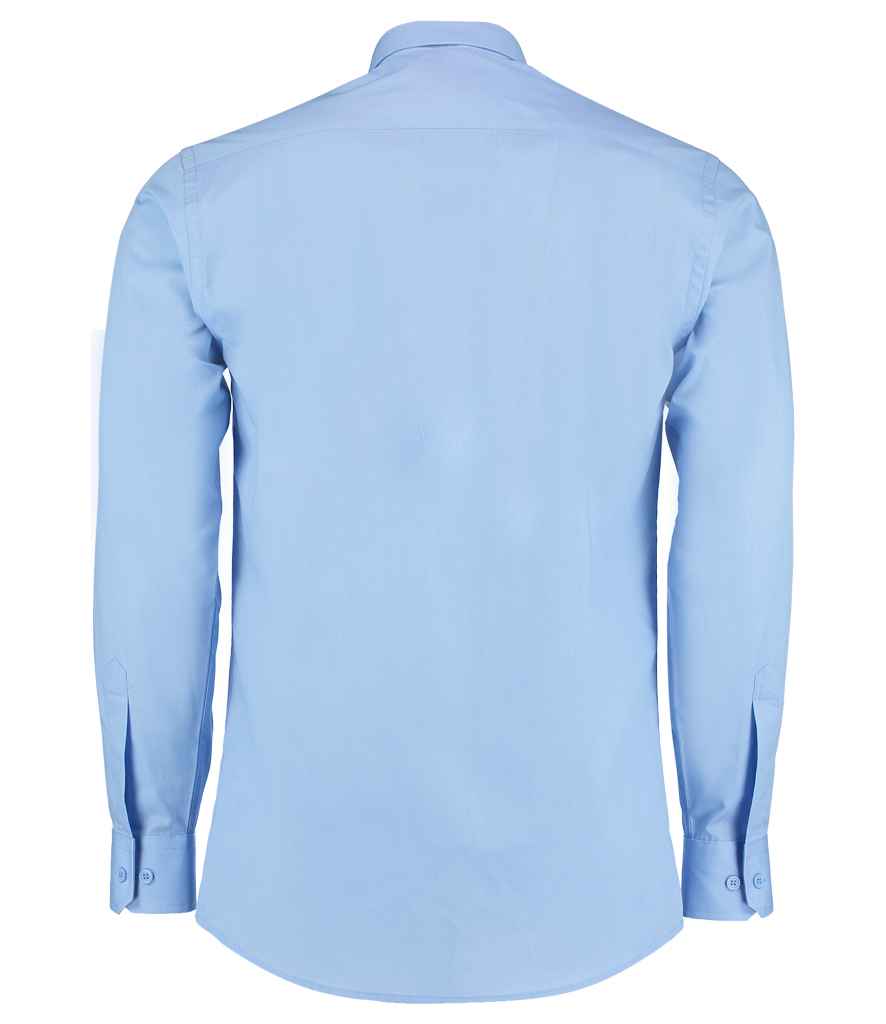 Kustom Kit K142 Light Blue Back -  Ready to be Printed by Custard Workwear - Cheap Personalised and Customised Workwear in Nottinghamshire, Derbyshire and Leicestershire