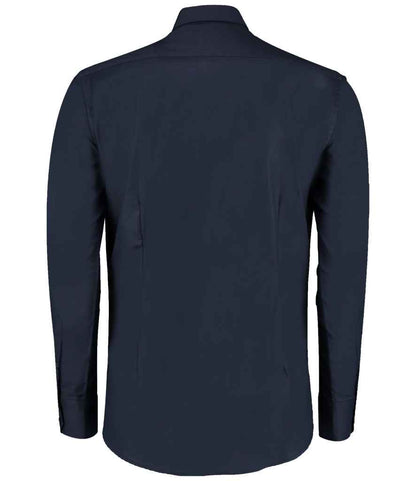 Kustom Kit K184 Navy Back -  Ready to be Embroidered and Printed by Custard Workwear - Cheap Personalised and Customised Workwear in Nottinghamshire, Derbyshire and Leicestershire