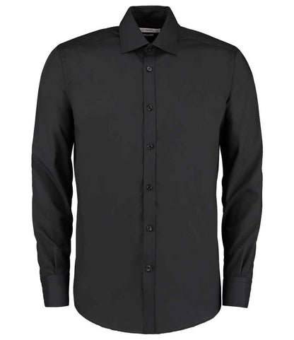 Kustom Kit K192 Black Front -  Ready to be Printed by Custard Workwear - Cheap Personalised and Customised Workwear in Nottinghamshire, Derbyshire and Leicestershire
