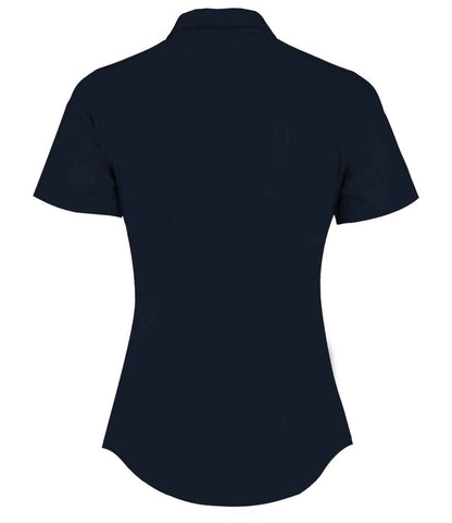 Kustom Kit K241 Dark Navy Back -  Ready to be Printed by Custard Workwear - Cheap Personalised and Customised Workwear in Nottinghamshire, Derbyshire and Leicestershire
