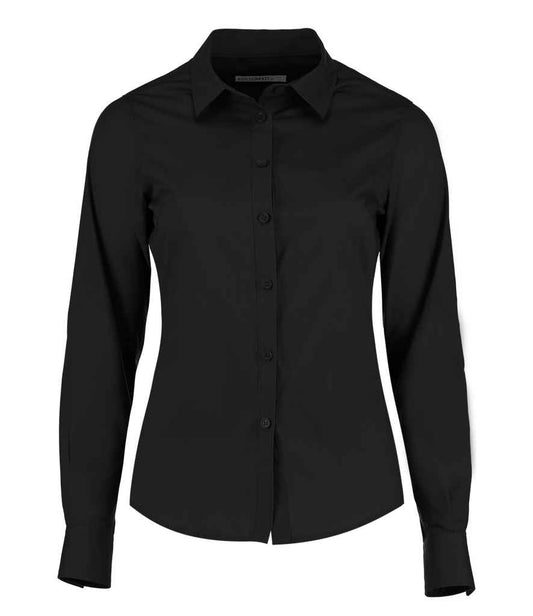 Kustom Kit K242 Black Front -  Ready to be Printed by Custard Workwear - Cheap Personalised and Customised Workwear in Nottinghamshire, Derbyshire and Leicestershire