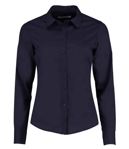 Kustom Kit K242 Dark Navy Front -  Ready to be Printed by Custard Workwear - Cheap Personalised and Customised Workwear in Nottinghamshire, Derbyshire and Leicestershire