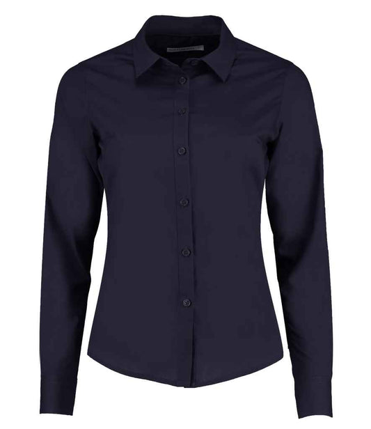 Kustom Kit K242 Dark Navy Front -  Ready to be Printed by Custard Workwear - Cheap Personalised and Customised Workwear in Nottinghamshire, Derbyshire and Leicestershire