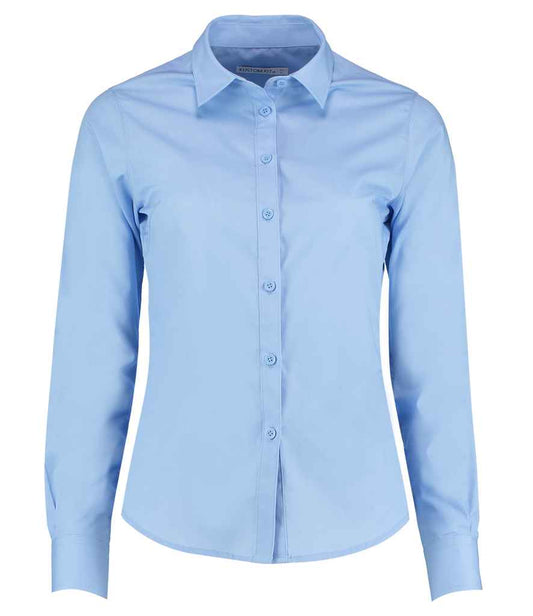 Kustom Kit K242 Light Blue Front -  Ready to be Printed by Custard Workwear - Cheap Personalised and Customised Workwear in Nottinghamshire, Derbyshire and Leicestershire