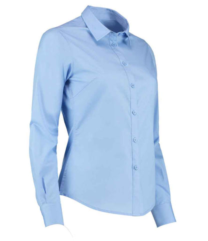 Kustom Kit K242 Light Blue Left -  Ready to be Printed by Custard Workwear - Cheap Personalised and Customised Workwear in Nottinghamshire, Derbyshire and Leicestershire