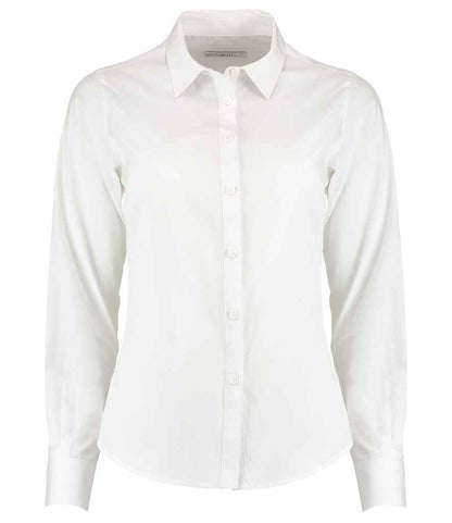 Kustom Kit K242 White Front -  Ready to be Printed by Custard Workwear - Cheap Personalised and Customised Workwear in Nottinghamshire, Derbyshire and Leicestershire