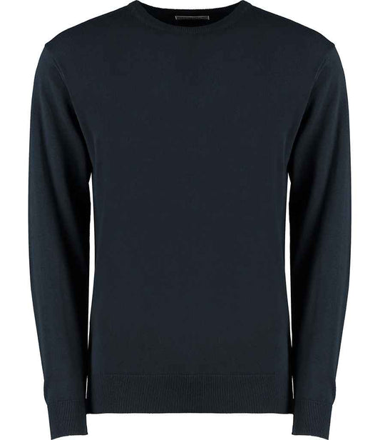 Kustom Kit K253 Navy Front -  Ready to be Embroidered by Custard Workwear - Cheap Personalised and Customised Workwear in Nottinghamshire, Derbyshire and Leicestershire