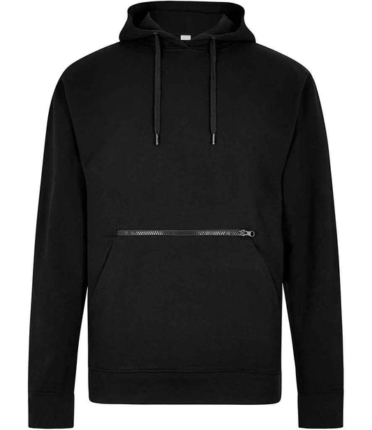 Kustom Kit K338 Black Front -  Ready to be Embroidered and Printed by Custard Workwear - Cheap Personalised and Customised Workwear in Nottinghamshire, Derbyshire and Leicestershire