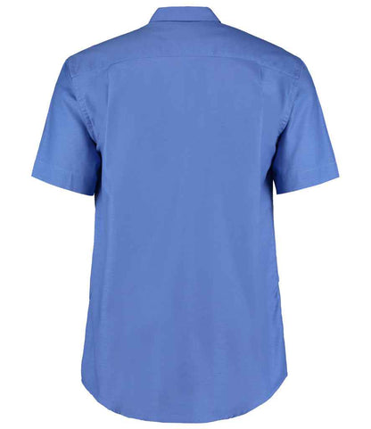 Kustom Kit K350 Italian Blue Back -  Ready to be Embroidered and Printed by Custard Workwear - Cheap Personalised and Customised Workwear in Nottinghamshire, Derbyshire and Leicestershire