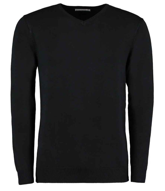 Kustom Kit K352 Black Front -  Ready to be Embroidered by Custard Workwear - Cheap Personalised and Customised Workwear in Nottinghamshire, Derbyshire and Leicestershire