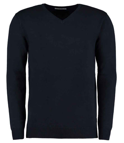 Kustom Kit K352 Navy Front -  Ready to be Embroidered by Custard Workwear - Cheap Personalised and Customised Workwear in Nottinghamshire, Derbyshire and Leicestershire