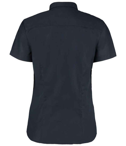 Kustom Kit K360 French Navy Back -  Ready to be Embroidered and Printed by Custard Workwear - Cheap Personalised and Customised Workwear in Nottinghamshire, Derbyshire and Leicestershire