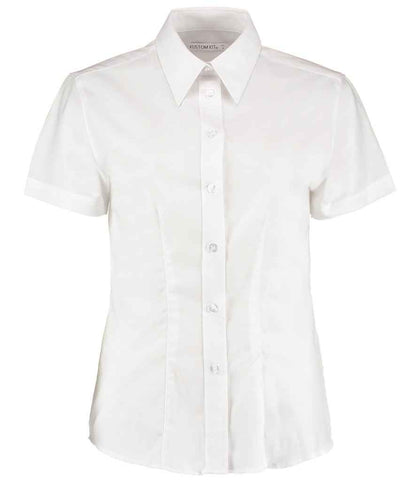 Kustom Kit K360 White Front -  Ready to be Embroidered and Printed by Custard Workwear - Cheap Personalised and Customised Workwear in Nottinghamshire, Derbyshire and Leicestershire