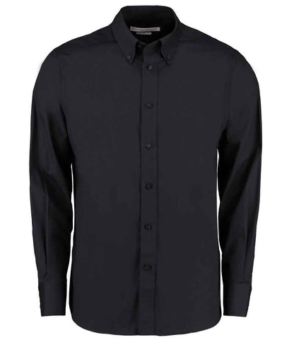 Kustom Kit K386 Black Front -  Ready to be Printed by Custard Workwear - Cheap Personalised and Customised Workwear in Nottinghamshire, Derbyshire and Leicestershire