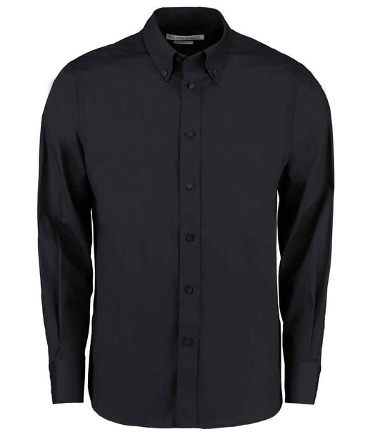 Kustom Kit K386 Black Front -  Ready to be Printed by Custard Workwear - Cheap Personalised and Customised Workwear in Nottinghamshire, Derbyshire and Leicestershire