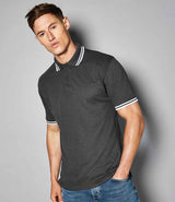 K409 - Contrast Tipped Poly/Cotton Pique Polo Shirt