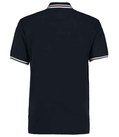 Kustom Kit K409 Navy/White Back -  Ready to be Embroidered and Printed by Custard Workwear - Cheap Personalised and Customised Workwear in Nottinghamshire, Derbyshire and Leicestershire