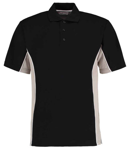 Kustom Kit K475 Black/Grey Front -  Ready to be Embroidered and Printed by Custard Workwear - Cheap Personalised and Customised Workwear in Nottinghamshire, Derbyshire and Leicestershire