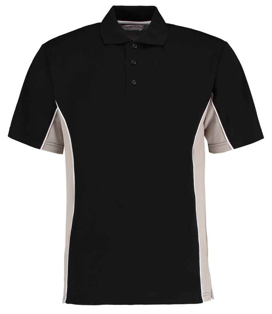 Kustom Kit K475 Black/Grey Front -  Ready to be Embroidered and Printed by Custard Workwear - Cheap Personalised and Customised Workwear in Nottinghamshire, Derbyshire and Leicestershire