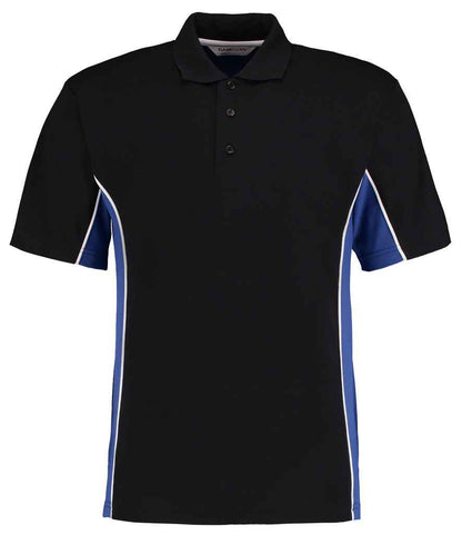Kustom Kit K475 Black/Royal Blue Front -  Ready to be Embroidered and Printed by Custard Workwear - Cheap Personalised and Customised Workwear in Nottinghamshire, Derbyshire and Leicestershire