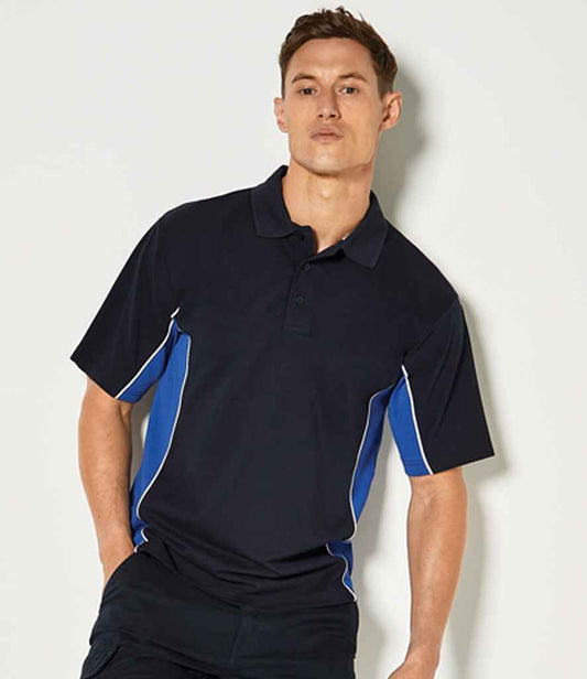 Kustom Kit K475 Navy/Royal Blue Model -  Ready to be Embroidered and Printed by Custard Workwear - Cheap Personalised and Customised Workwear in Nottinghamshire, Derbyshire and Leicestershire