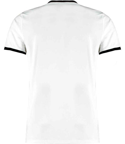 Kustom Kit K508 White/Black Back -  Ready to be Printed by Custard Workwear - Cheap Personalised and Customised Workwear in Nottinghamshire, Derbyshire and Leicestershire