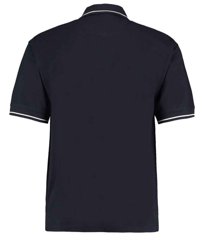 Kustom Kit K606 Navy/White Back -  Ready to be Embroidered and Printed by Custard Workwear - Cheap Personalised and Customised Workwear in Nottinghamshire, Derbyshire and Leicestershire