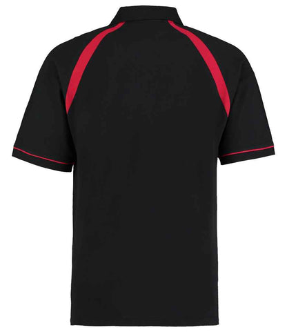 Kustom Kit K615 Black/Bright Red Back -  Ready to be Embroidered and Printed by Custard Workwear - Cheap Personalised and Customised Workwear in Nottinghamshire, Derbyshire and Leicestershire