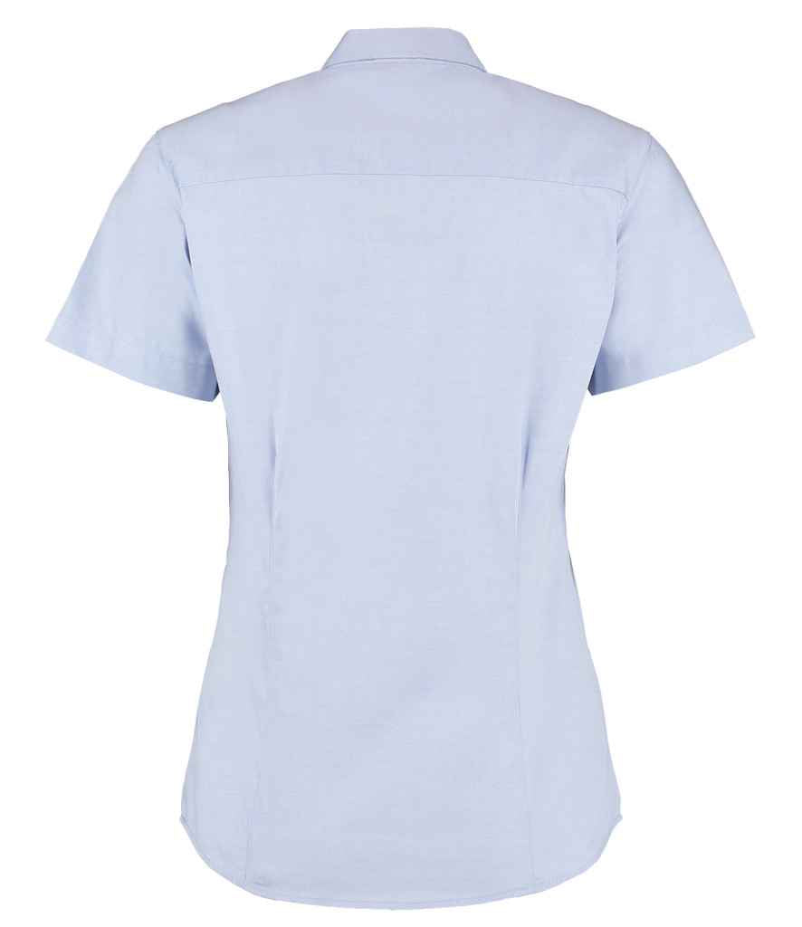 Kustom Kit K701 Light Blue Back -  Ready to be Embroidered and Printed by Custard Workwear - Cheap Personalised and Customised Workwear in Nottinghamshire, Derbyshire and Leicestershire