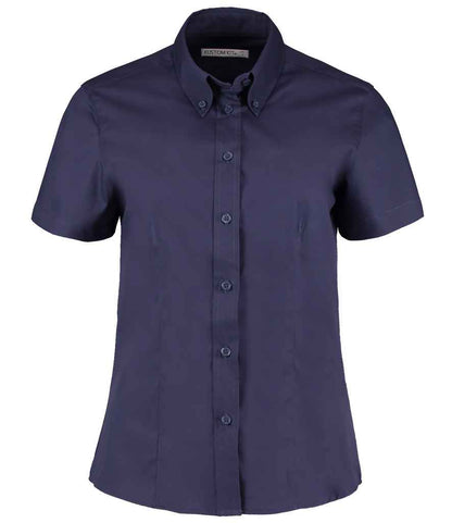 Kustom Kit K701 Midnight Navy Front -  Ready to be Embroidered and Printed by Custard Workwear - Cheap Personalised and Customised Workwear in Nottinghamshire, Derbyshire and Leicestershire