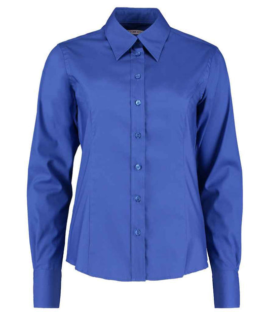 Kustom Kit K702 Royal Blue Front -  Ready to be Embroidered and Printed by Custard Workwear - Cheap Personalised and Customised Workwear in Nottinghamshire, Derbyshire and Leicestershire