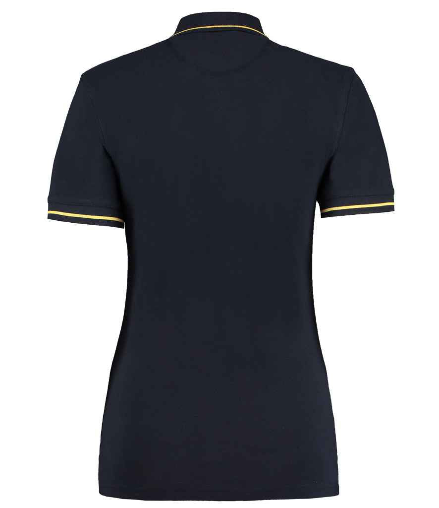 Kustom Kit K706 Navy/Yellow Back -  Ready to be Embroidered and Printed by Custard Workwear - Cheap Personalised and Customised Workwear in Nottinghamshire, Derbyshire and Leicestershire