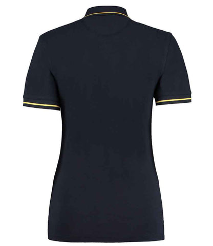 Kustom Kit K706 Navy/Yellow Back -  Ready to be Embroidered and Printed by Custard Workwear - Cheap Personalised and Customised Workwear in Nottinghamshire, Derbyshire and Leicestershire