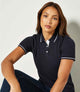 K706 - Ladies St Mellion Tipped Cotton Pique Polo Shirt