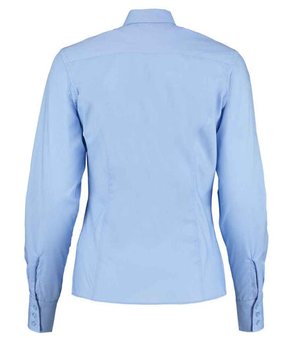 Kustom Kit K743F Light Blue Back -  Ready to be Printed by Custard Workwear - Cheap Personalised and Customised Workwear in Nottinghamshire, Derbyshire and Leicestershire