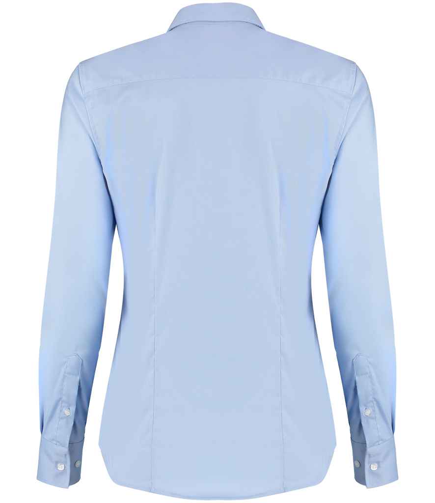 Kustom Kit K782 Light Blue Back -  Ready to be Embroidered and Printed by Custard Workwear - Cheap Personalised and Customised Workwear in Nottinghamshire, Derbyshire and Leicestershire