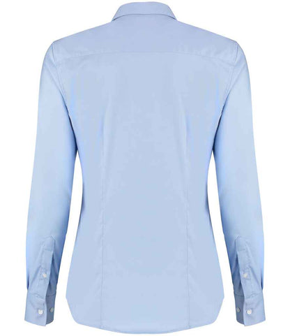 Kustom Kit K782 Light Blue Back -  Ready to be Embroidered and Printed by Custard Workwear - Cheap Personalised and Customised Workwear in Nottinghamshire, Derbyshire and Leicestershire