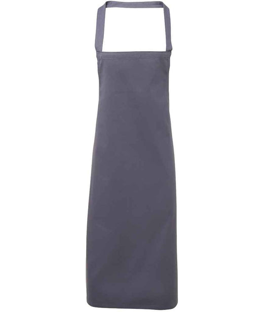 Premier PR102 Steel Front - Apron Ready to be Embroidered and Printed by Custard Workwear - Cheap Personalised and Customised Workwear in Nottinghamshire, Derbyshire and Leicestershire