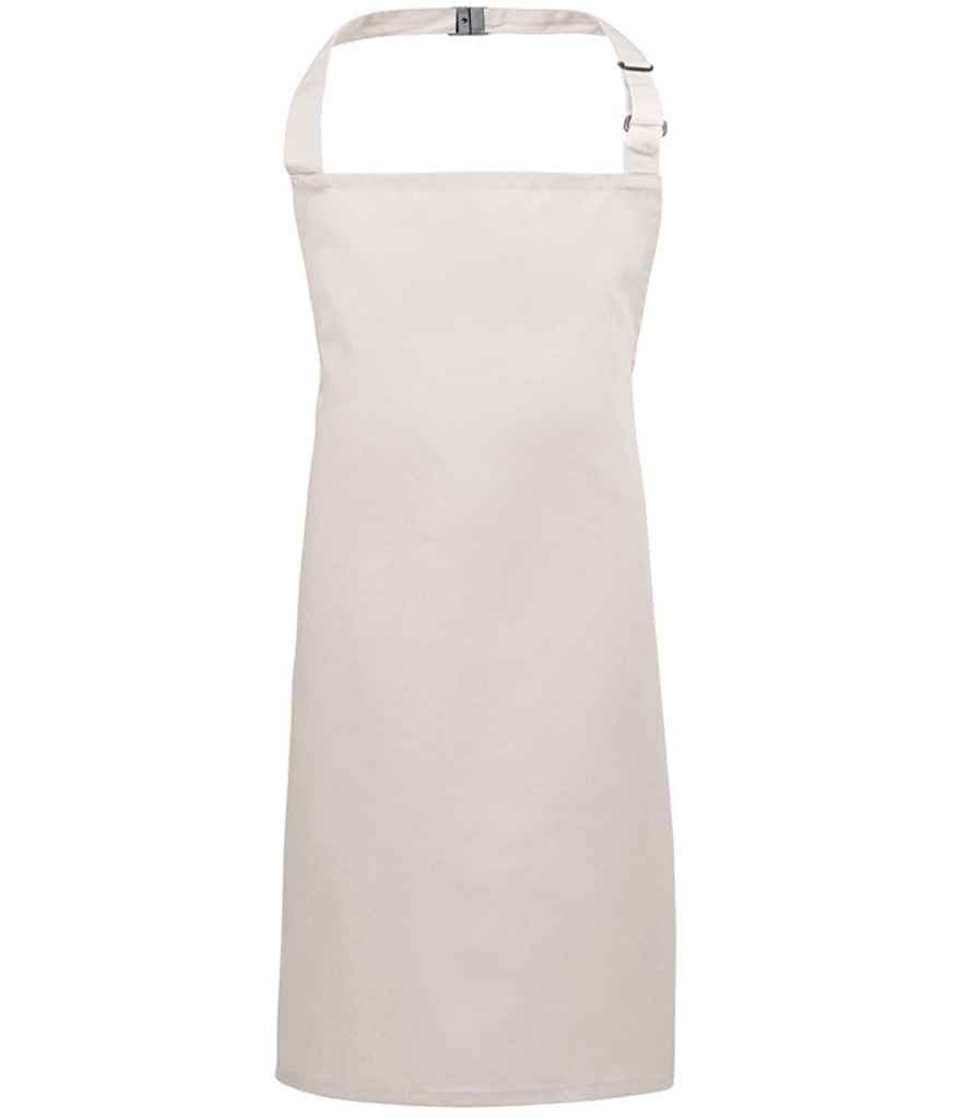 Premier PR149 White Front - Apron Ready to be Embroidered and Printed by Custard Workwear - Cheap Personalised and Customised Workwear in Nottinghamshire, Derbyshire and Leicestershire