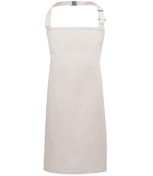 Premier PR149 White Front - Apron Ready to be Embroidered and Printed by Custard Workwear - Cheap Personalised and Customised Workwear in Nottinghamshire, Derbyshire and Leicestershire
