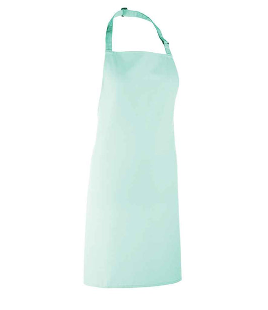 Premier PR150 Aqua Front - Apron Ready to be Embroidered and Printed by Custard Workwear - Cheap Personalised and Customised Workwear in Nottinghamshire, Derbyshire and Leicestershire