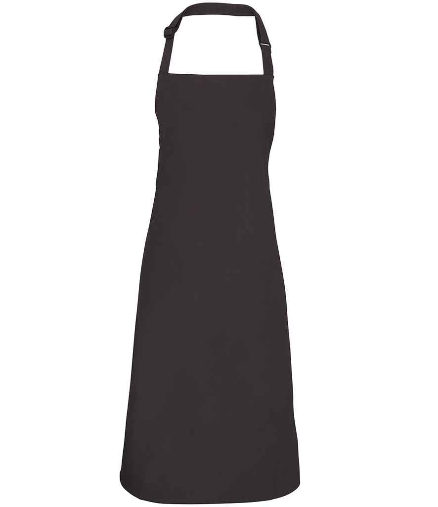 Premier PR150 Charcoal Front - Apron Ready to be Embroidered and Printed by Custard Workwear - Cheap Personalised and Customised Workwear in Nottinghamshire, Derbyshire and Leicestershire