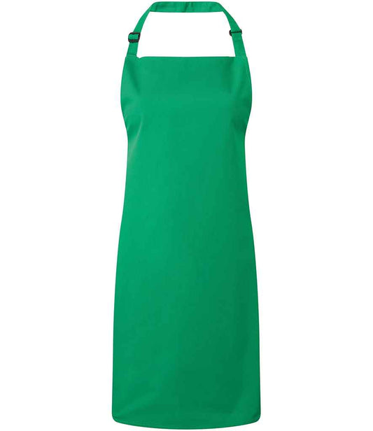 Premier PR150 Emerald Front - Apron Ready to be Embroidered and Printed by Custard Workwear - Cheap Personalised and Customised Workwear in Nottinghamshire, Derbyshire and Leicestershire