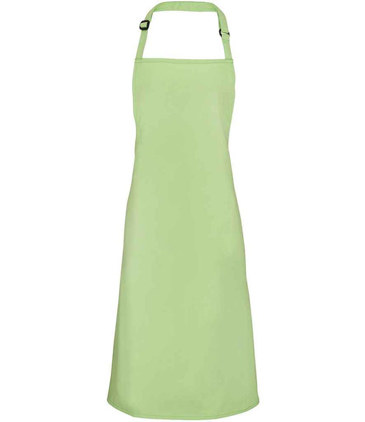 Premier PR150 Pistachio Front - Apron Ready to be Embroidered and Printed by Custard Workwear - Cheap Personalised and Customised Workwear in Nottinghamshire, Derbyshire and Leicestershire