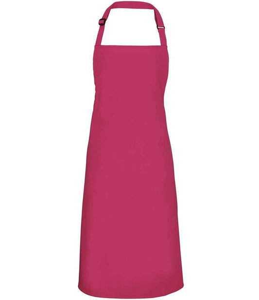 Premier PR150 Raspberry Crush Front - Apron Ready to be Embroidered and Printed by Custard Workwear - Cheap Personalised and Customised Workwear in Nottinghamshire, Derbyshire and Leicestershire