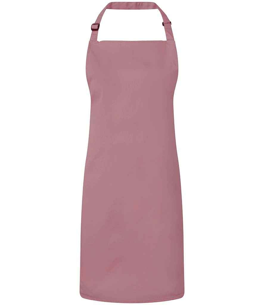 Premier PR150 Rose Front - Apron Ready to be Embroidered and Printed by Custard Workwear - Cheap Personalised and Customised Workwear in Nottinghamshire, Derbyshire and Leicestershire