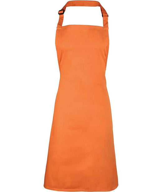 Premier PR150 Terracotta Front - Apron Ready to be Embroidered and Printed by Custard Workwear - Cheap Personalised and Customised Workwear in Nottinghamshire, Derbyshire and Leicestershire