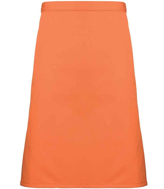 Premier PR151 Terracotta Front - Apron Ready to be Embroidered and Printed by Custard Workwear - Cheap Personalised and Customised Workwear in Nottinghamshire, Derbyshire and Leicestershire