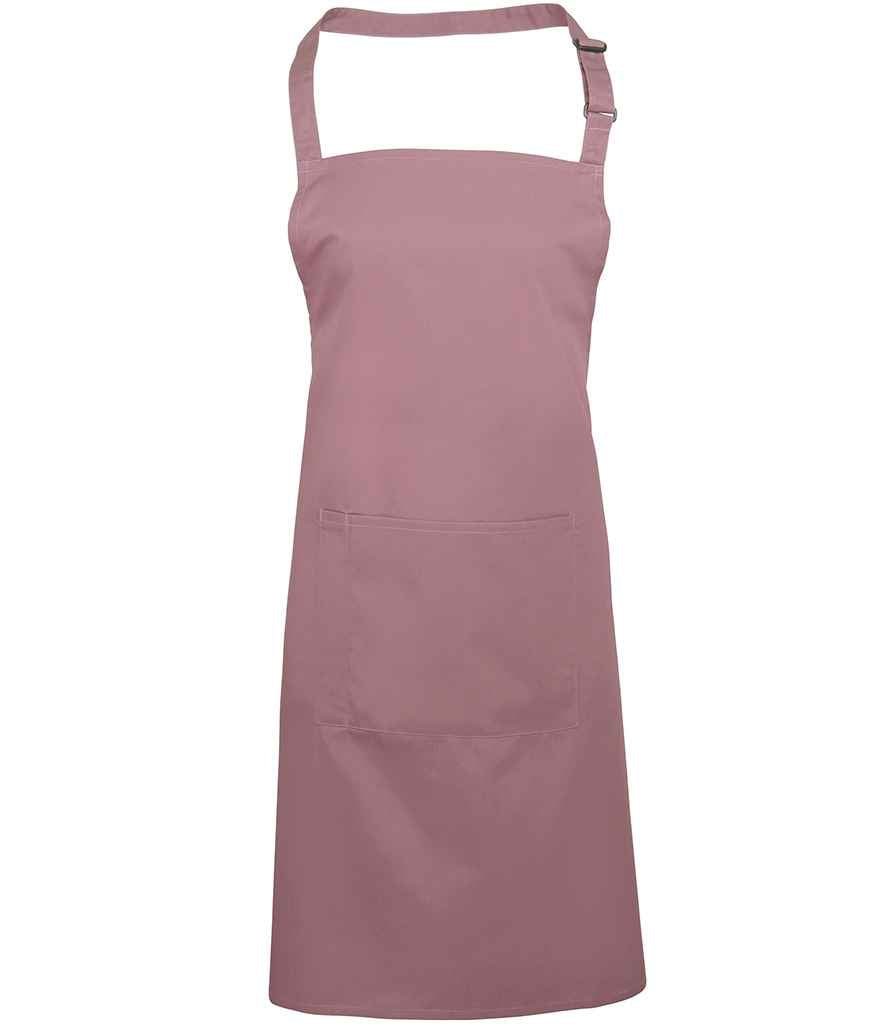 Premier PR154 Rose Front - Apron Ready to be Embroidered and Printed by Custard Workwear - Cheap Personalised and Customised Workwear in Nottinghamshire, Derbyshire and Leicestershire