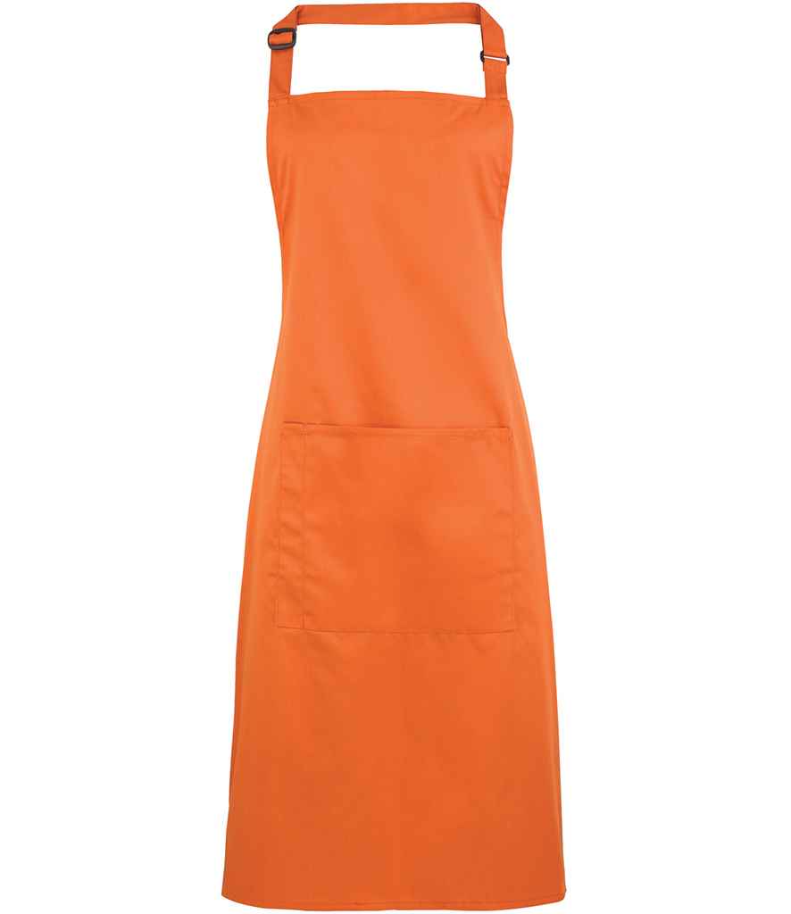 Premier PR154 Terracotta Front - Apron Ready to be Embroidered and Printed by Custard Workwear - Cheap Personalised and Customised Workwear in Nottinghamshire, Derbyshire and Leicestershire